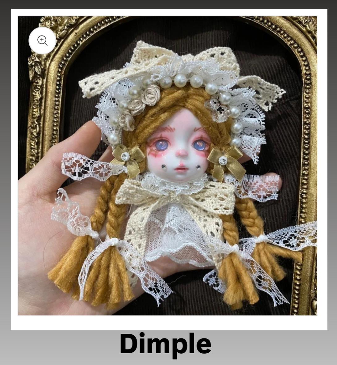 00-【Pre Order】Fancy Cute Dolls for beadable pens & keychains & bags DIY making decoration