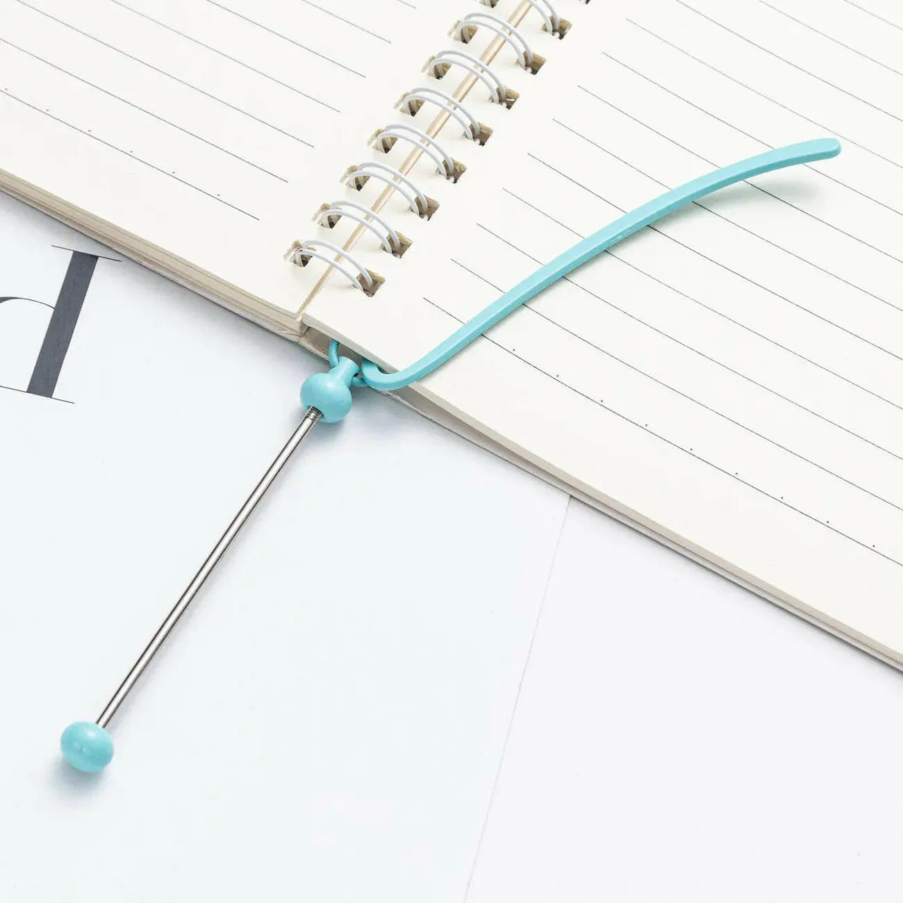 Metal Beadable Bookmark Multiple Colours DIY Craft Supply