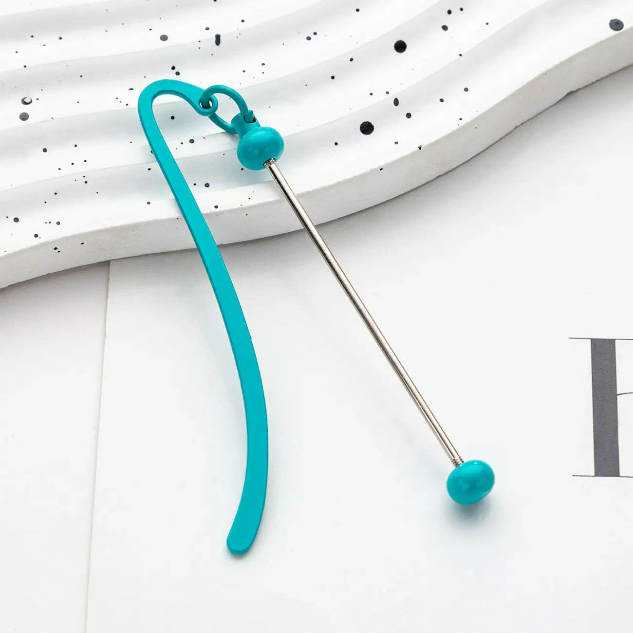 Metal Beadable Bookmark Multiple Colours DIY Craft Supply