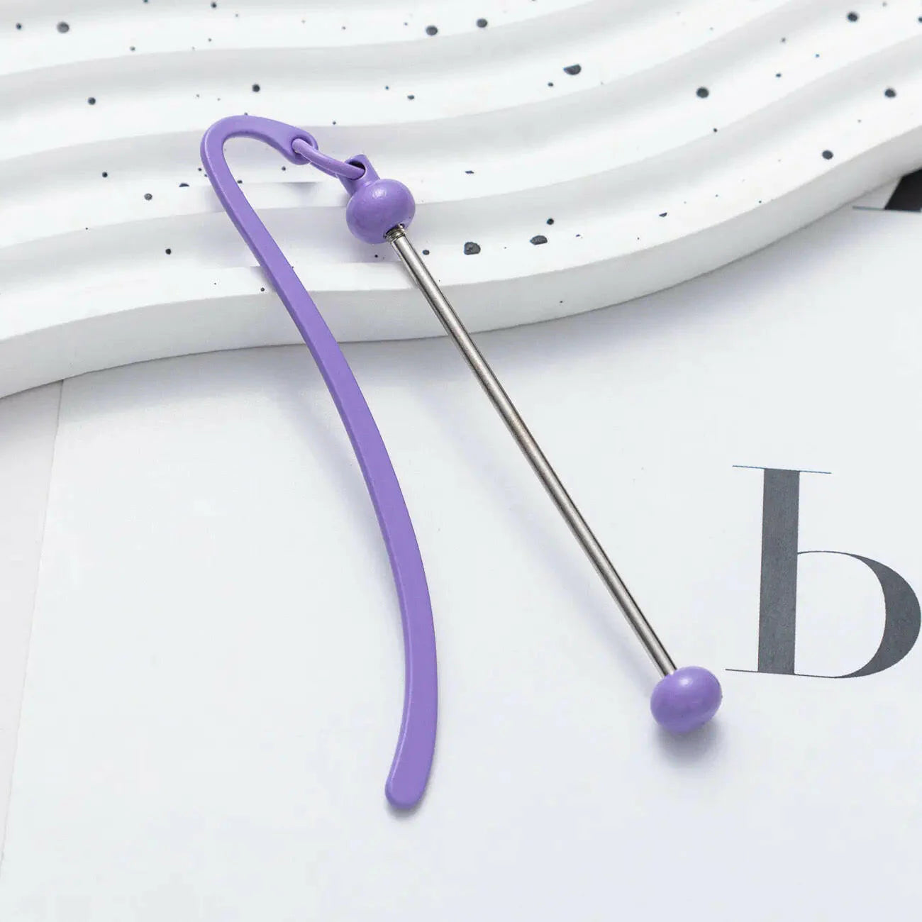 Metal Beadable Bookmark Multiple Colours DIY Craft Supply