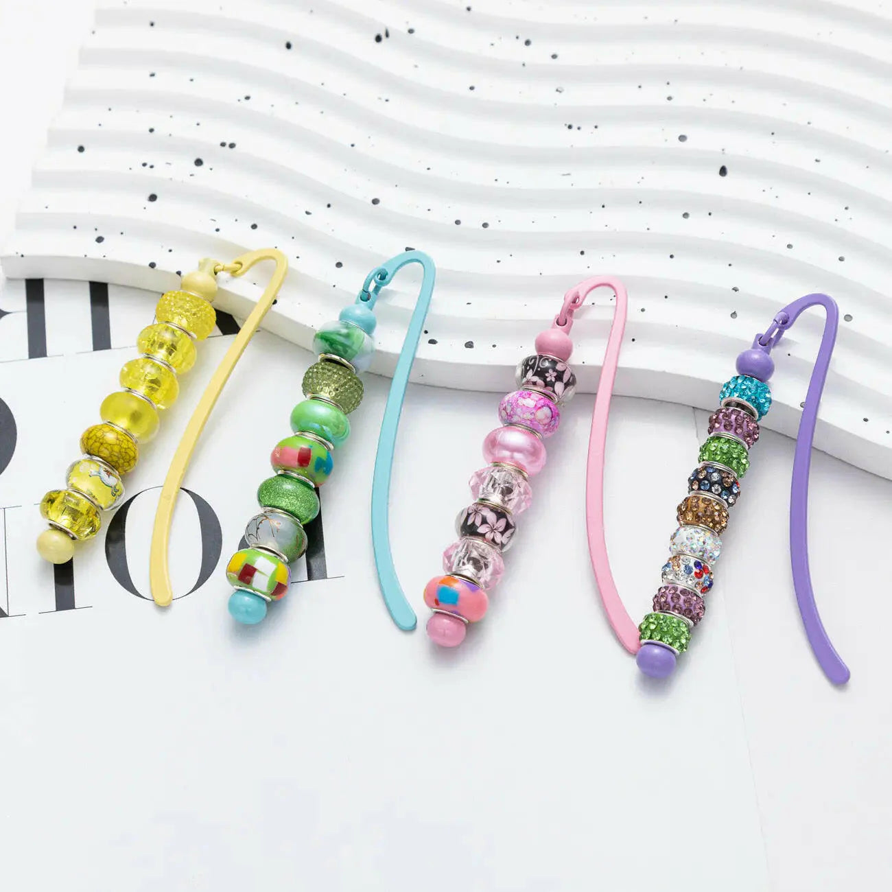Metal Beadable Bookmark Multiple Colours DIY Craft Supply