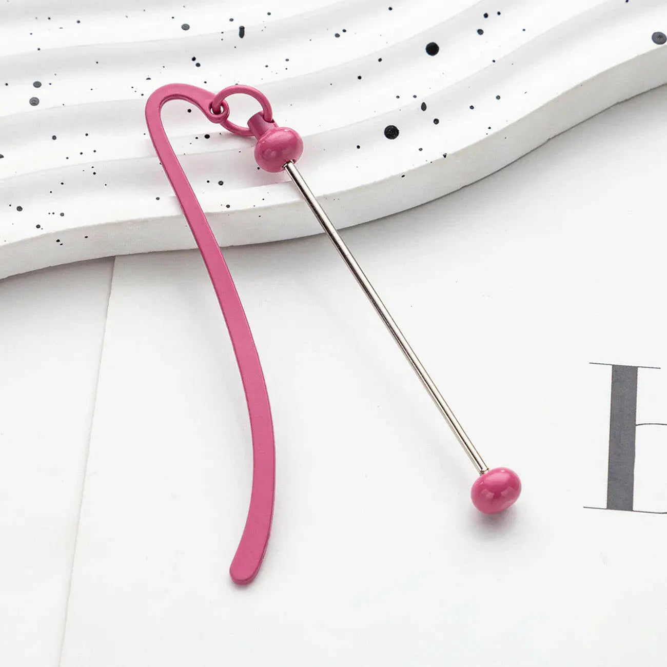 Metal Beadable Bookmark Multiple Colours DIY Craft Supply