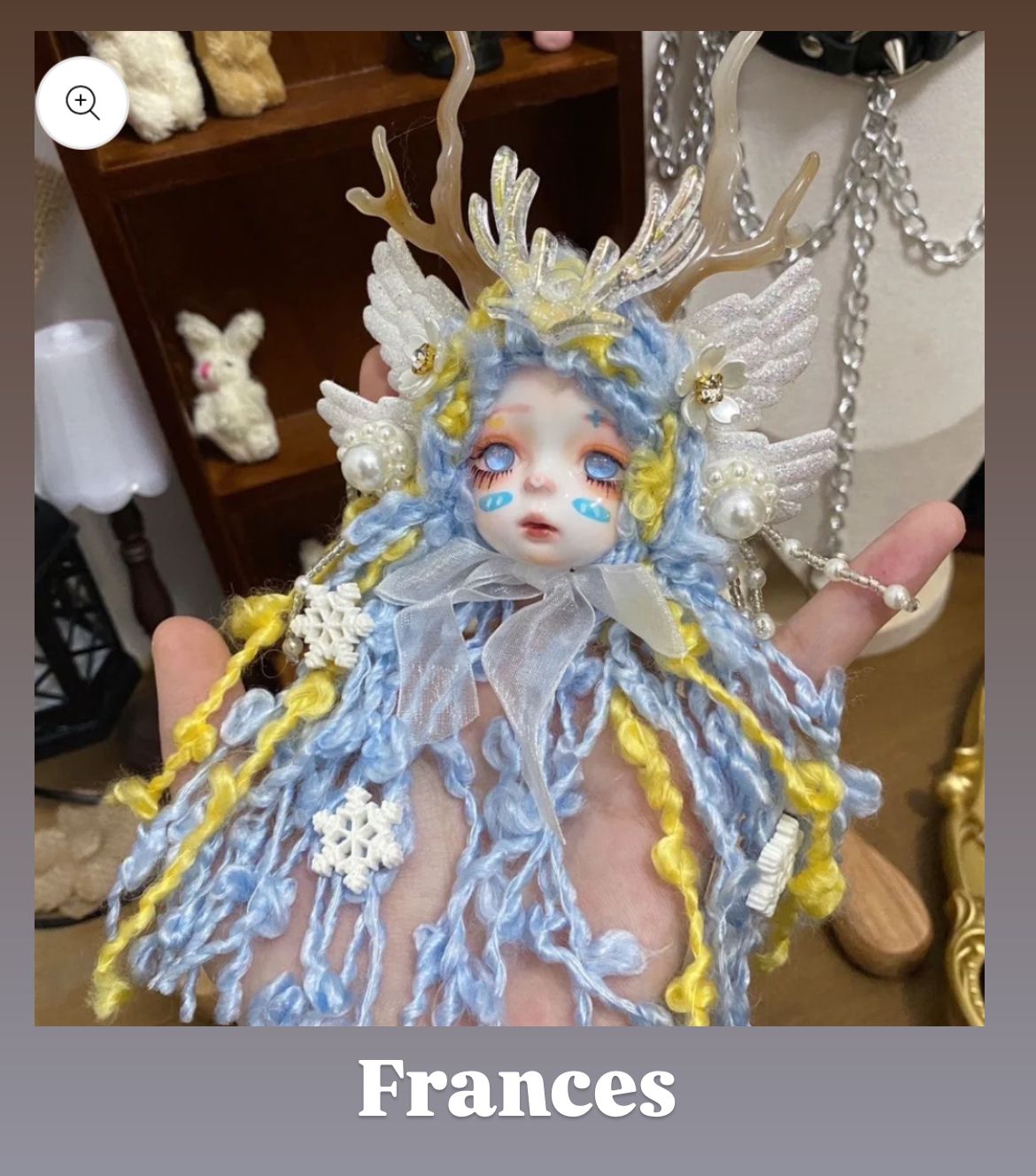00-【Pre Order】Fancy Cute Dolls for beadable pens & keychains & bags DIY making decoration