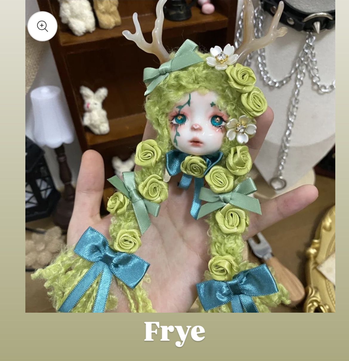 00-【Pre Order】Fancy Cute Dolls for beadable pens & keychains & bags DIY making decoration