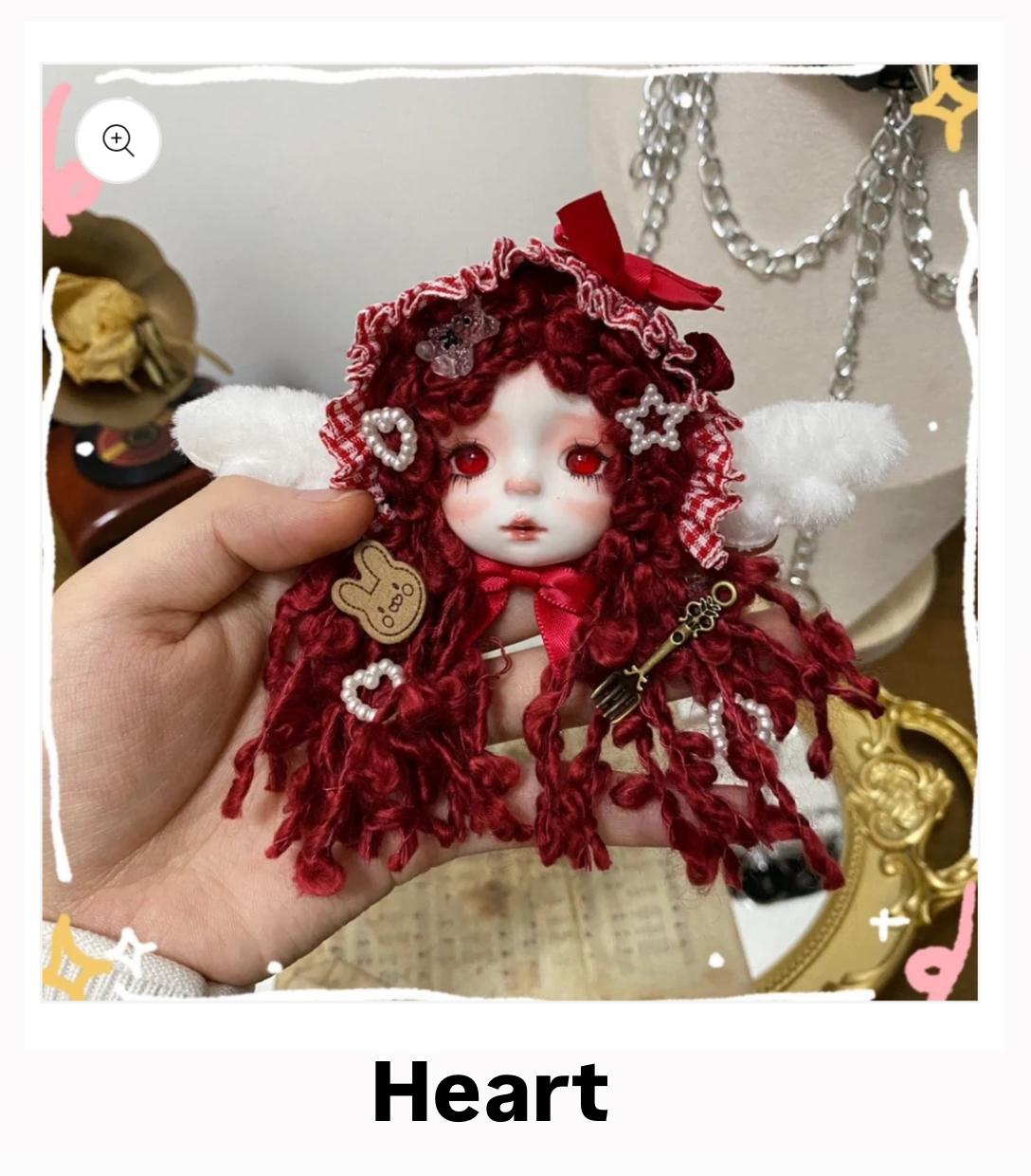 00-【Pre Order】Fancy Cute Dolls for beadable pens & keychains & bags DIY making decoration