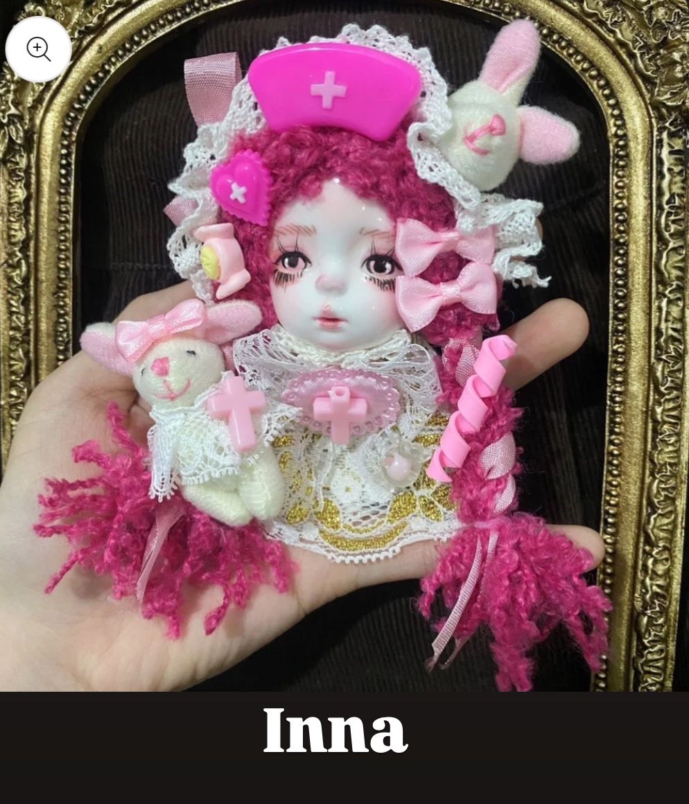 00-【Pre Order】Fancy Cute Dolls for beadable pens & keychains & bags DIY making decoration
