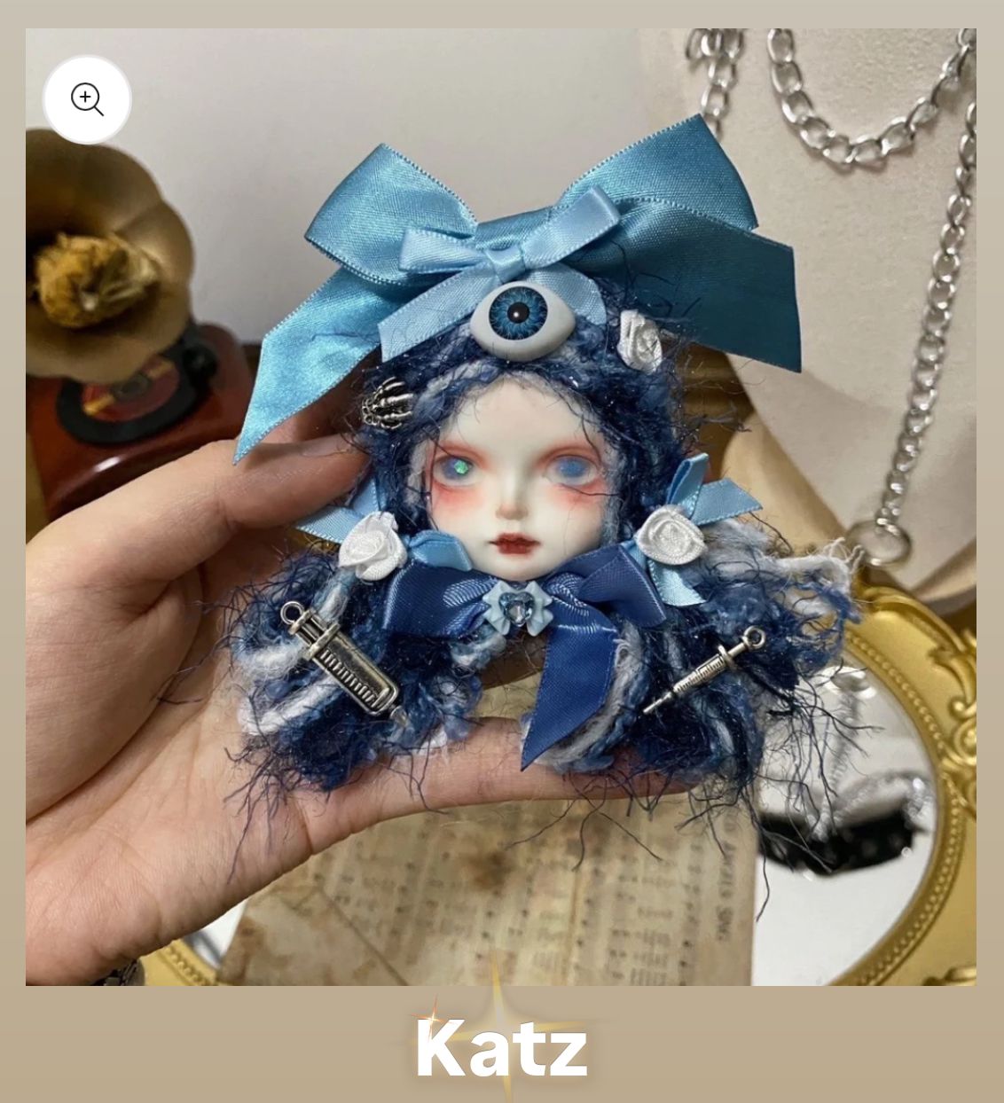00-【Pre Order】Fancy Cute Dolls for beadable pens & keychains & bags DIY making decoration