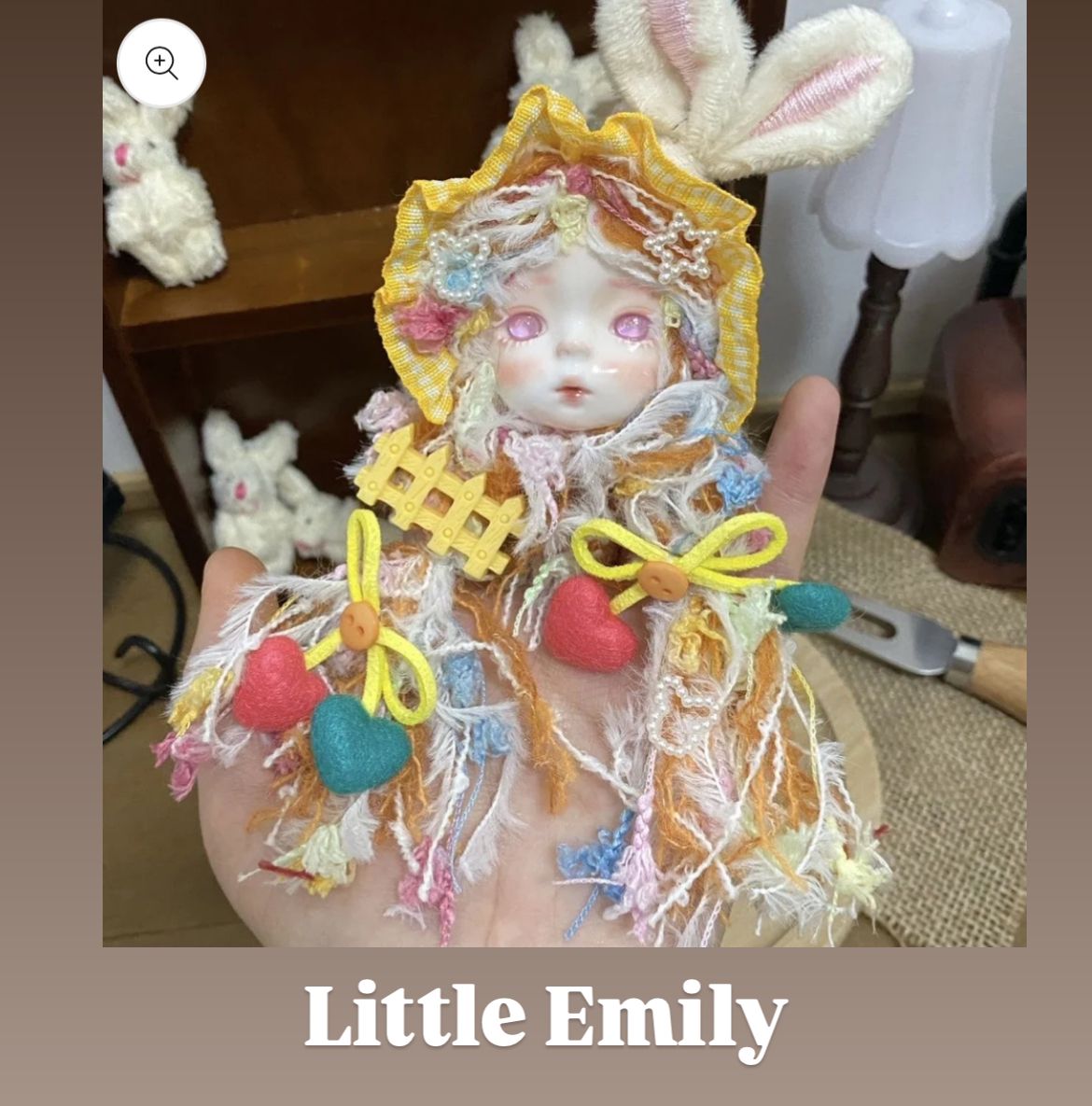 00-【Pre Order】Fancy Cute Dolls for beadable pens & keychains & bags DIY making decoration