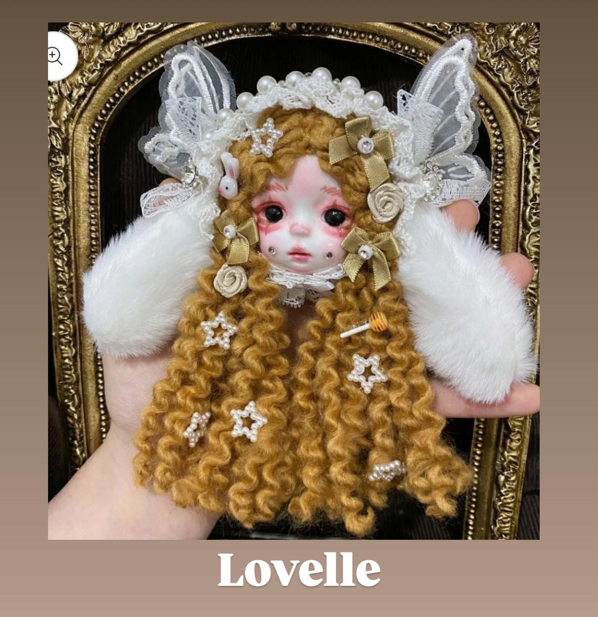 00-【Pre Order】Fancy Cute Dolls for beadable pens & keychains & bags DIY making decoration