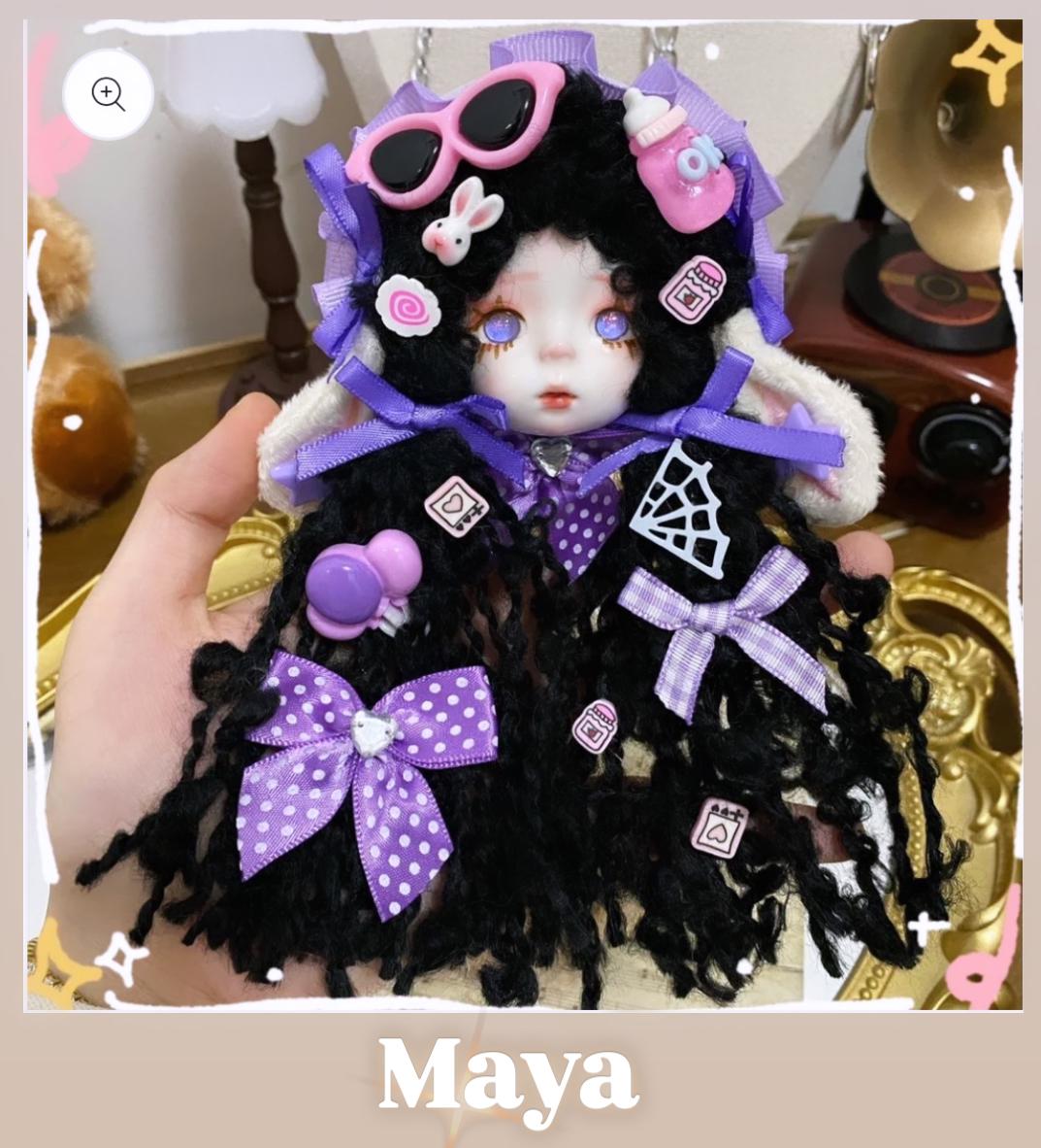 00-【Pre Order】Fancy Cute Dolls for beadable pens & keychains & bags DIY making decoration