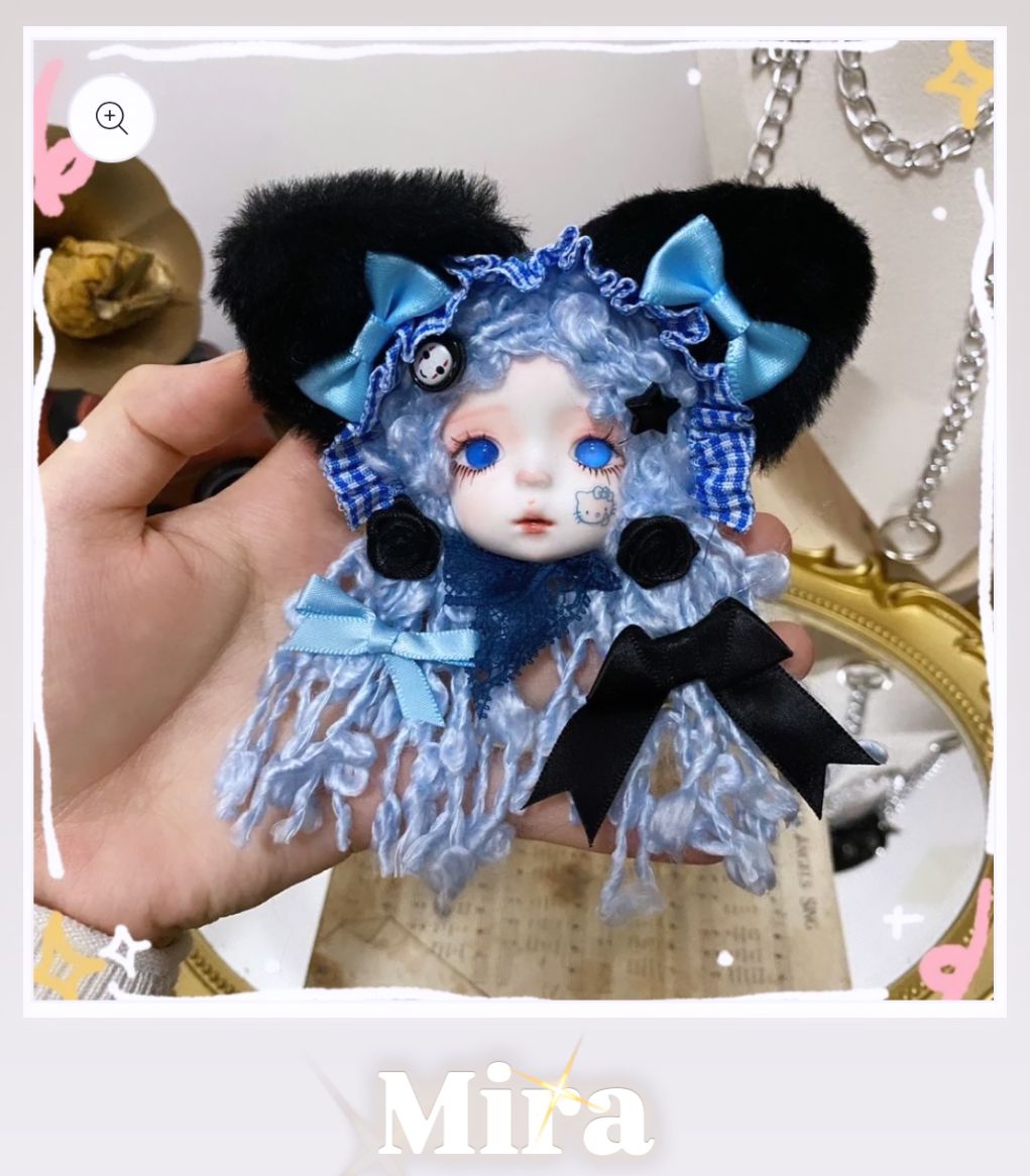 00-【Pre Order】Fancy Cute Dolls for beadable pens & keychains & bags DIY making decoration