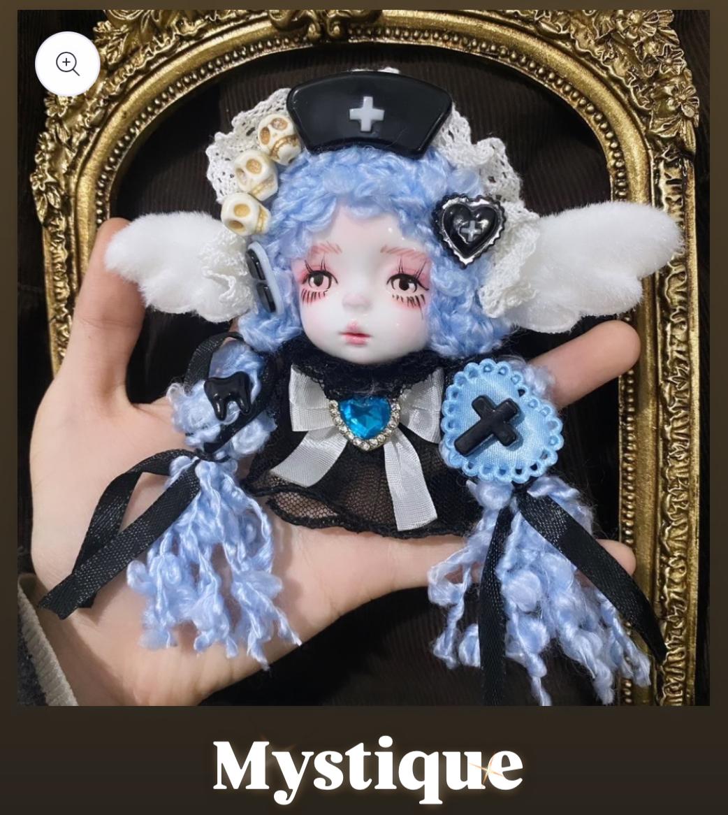 00-【Pre Order】Fancy Cute Dolls for beadable pens & keychains & bags DIY making decoration