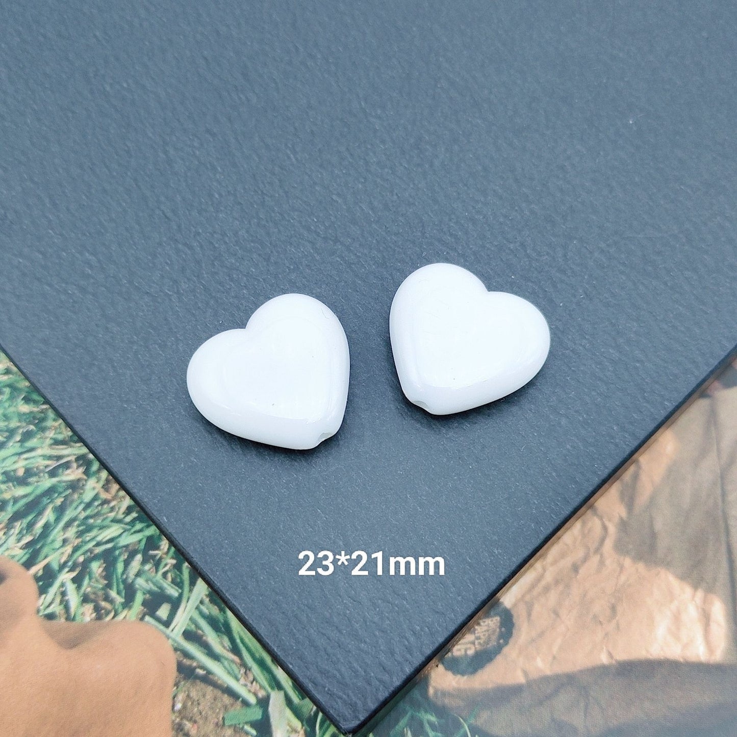 02 Clear base blank beads accessory for DIY fancy pens beads keychain phone chain car charm jewelry making