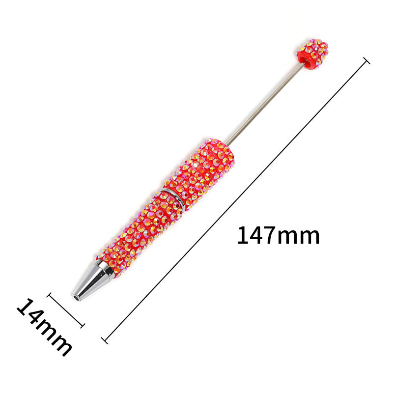 Colorful rhinestone beadable pens bling pen wholesale