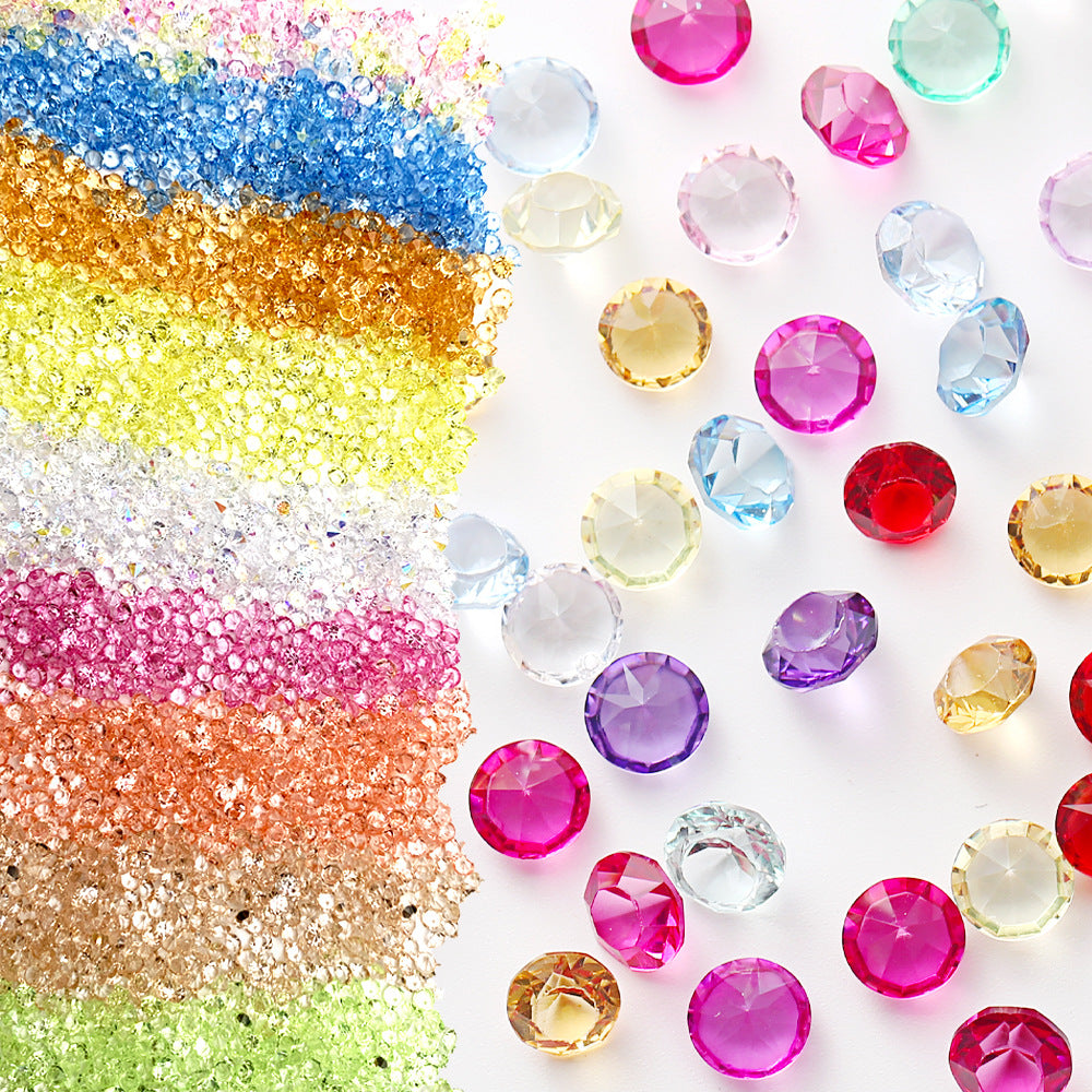 1.5mm Tiny Clear Sugar Crystal Diamonds for DIY Sugar Beads Sugar Pens Nail Art Making(50g/pack)
