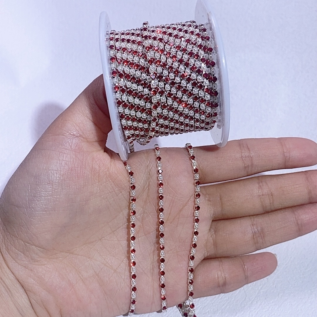 07 Diamond chain accessory for DIY fancy pens beads keychain phone chain car charm jewelry making
