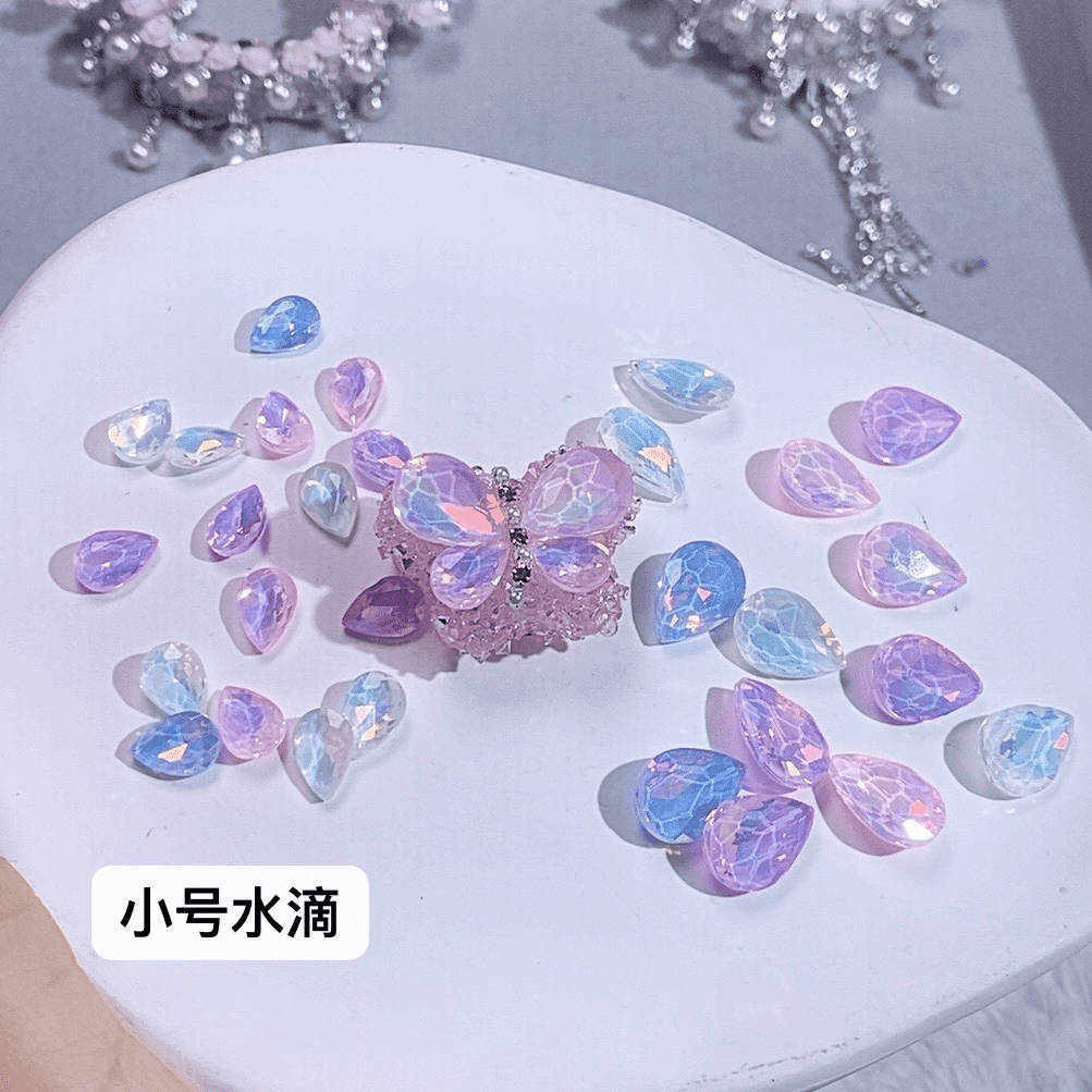 04 Diamond stone rhinestone accessory for DIY fancy pens beads keychain phone chain car charm jewelry making