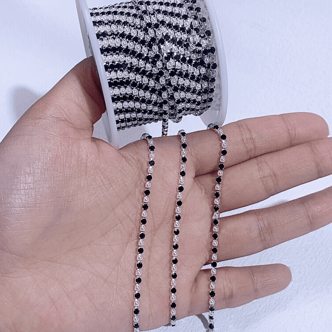 07 Diamond chain accessory for DIY fancy pens beads keychain phone chain car charm jewelry making