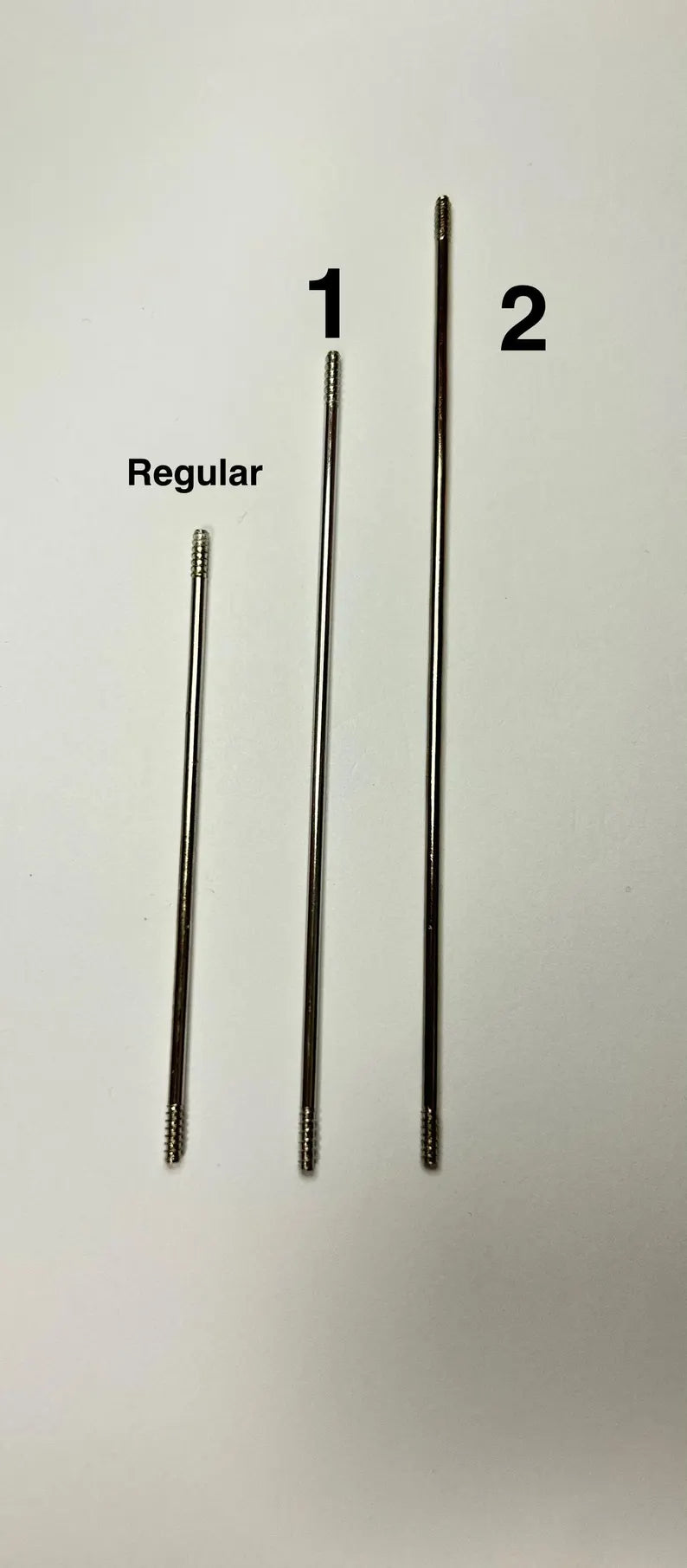72mm/97mm / 117mm DIY Extension Rod Stainless Steel Long Extender Bar Stick for Beadable Pen