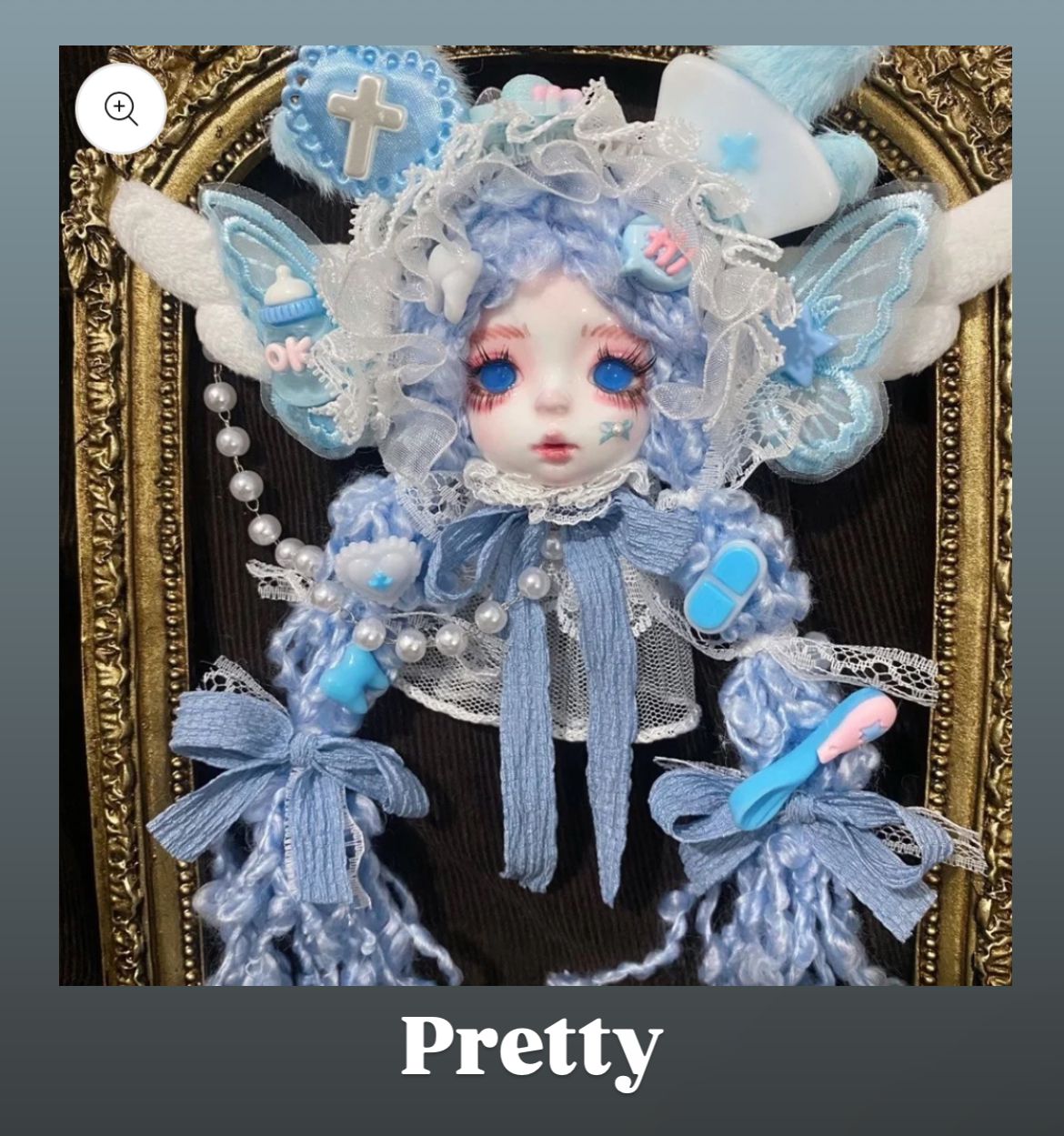 00-【Pre Order】Fancy Cute Dolls for beadable pens & keychains & bags DIY making decoration