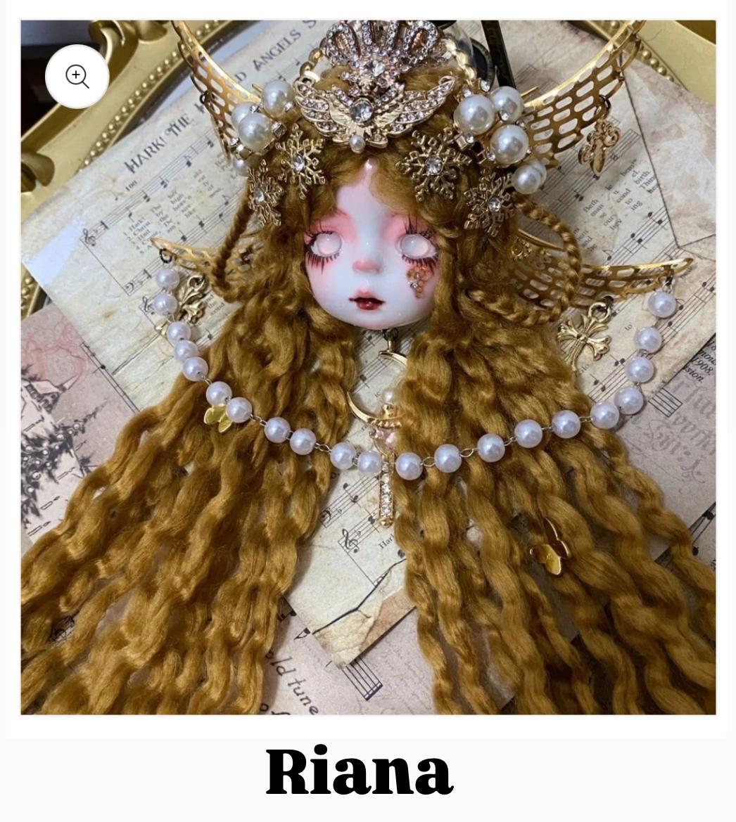 00-【Pre Order】Fancy Cute Dolls for beadable pens & keychains & bags DIY making decoration