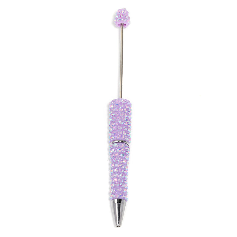 Colorful rhinestone beadable pens bling pen wholesale