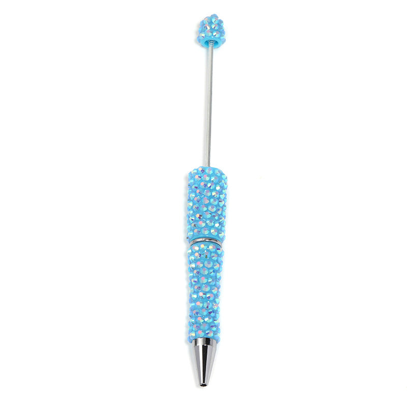 Colorful rhinestone beadable pens bling pen wholesale