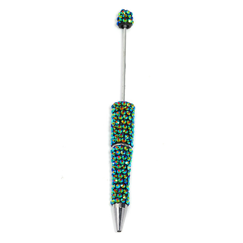 Colorful rhinestone beadable pens bling pen wholesale