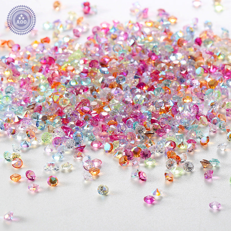 1.5mm Tiny Clear Sugar Crystal Diamonds for DIY Sugar Beads Sugar Pens Nail Art Making(50g/pack)