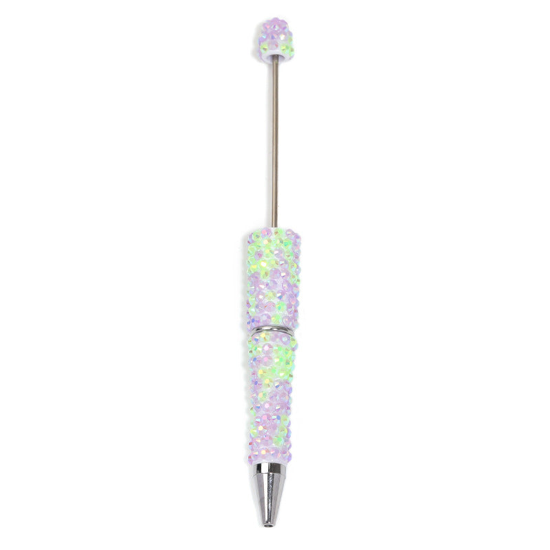 Colorful rhinestone beadable pens bling pen wholesale