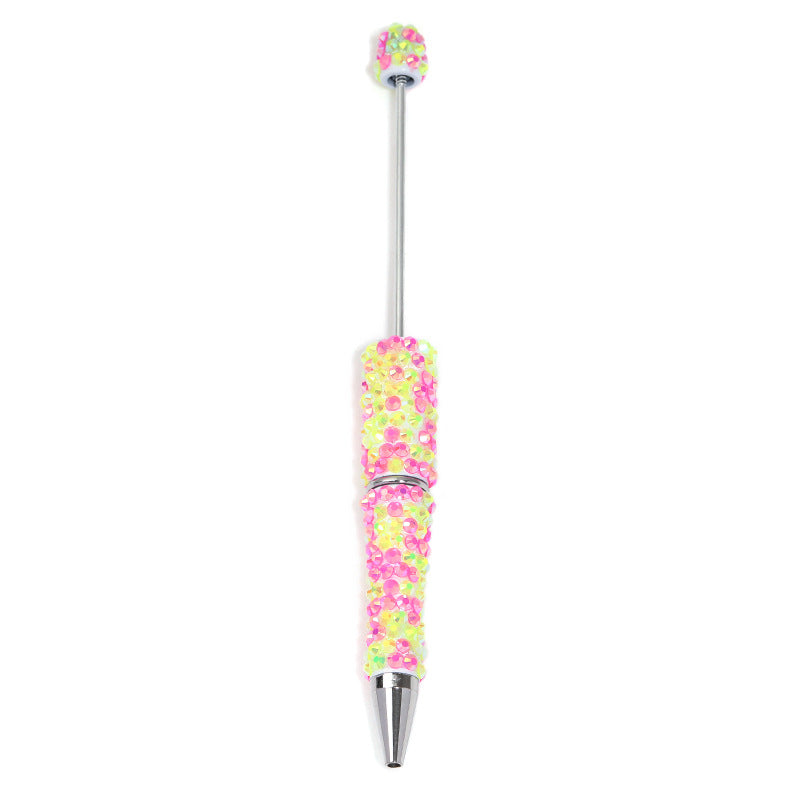 Colorful rhinestone beadable pens bling pen wholesale