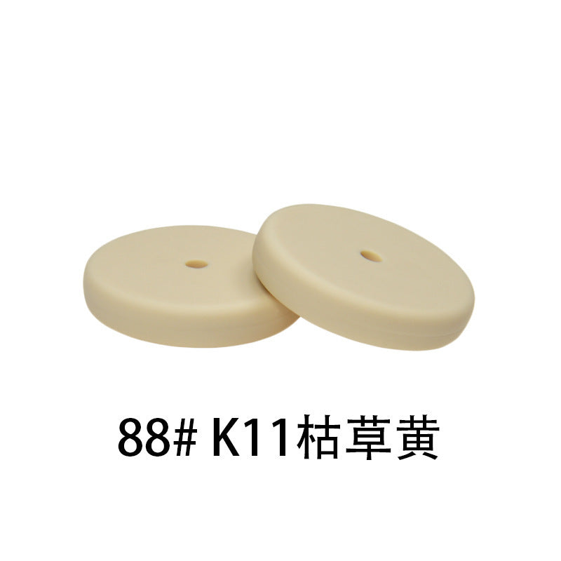 25mm Flat Round Silicone Beads Coin Loose Beads for DIY Pen Keychain Necklace Bracelet Earring Pendants Jewelry Making