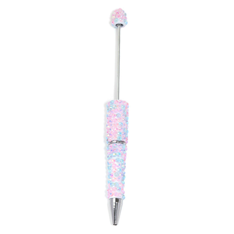 Colorful rhinestone beadable pens bling pen wholesale