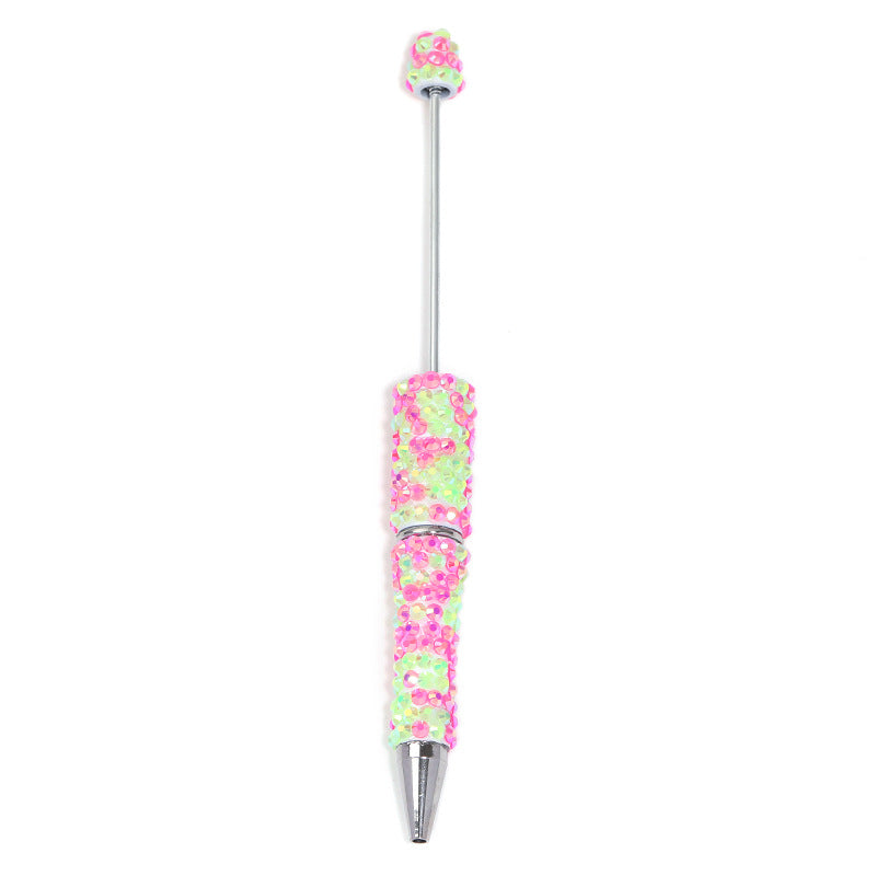 Colorful rhinestone beadable pens bling pen wholesale