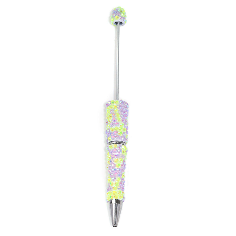 Colorful rhinestone beadable pens bling pen wholesale