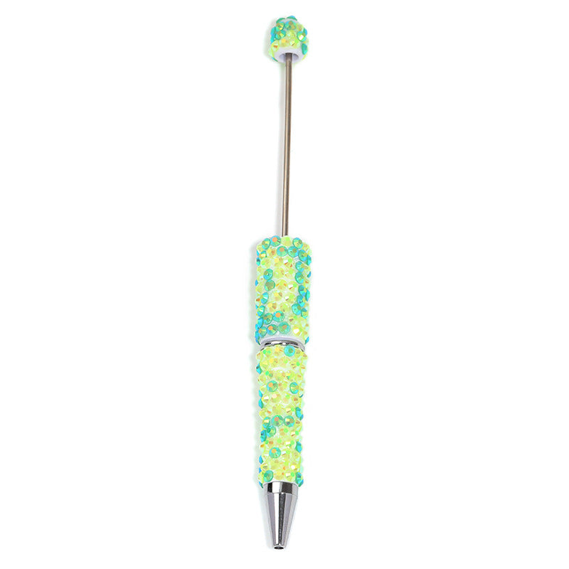 Colorful rhinestone beadable pens bling pen wholesale