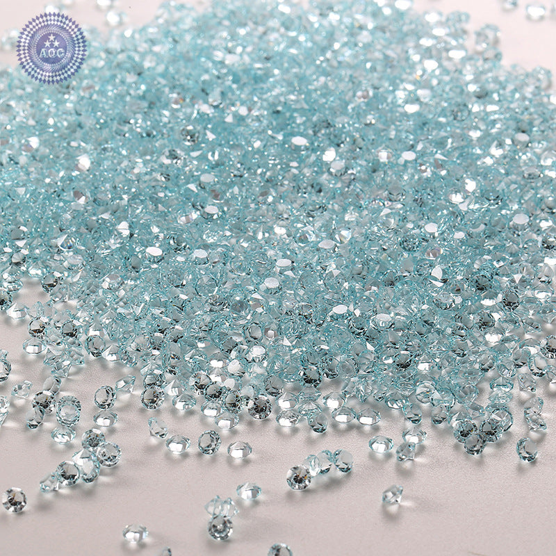 1.5mm Tiny Clear Sugar Crystal Diamonds for DIY Sugar Beads Sugar Pens Nail Art Making(50g/pack)