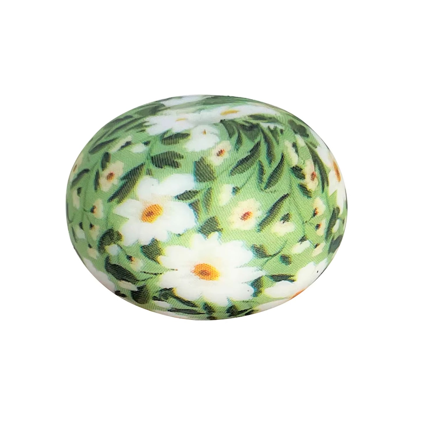 23mm Large Silicone Printed Abacus Beads for DIY Crafts Keychain Jewelry Making