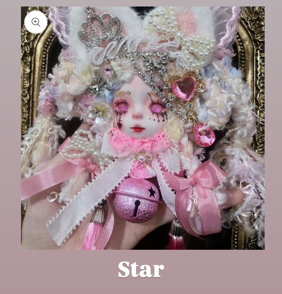00-【Pre Order】Fancy Cute Dolls for beadable pens & keychains & bags DIY making decoration
