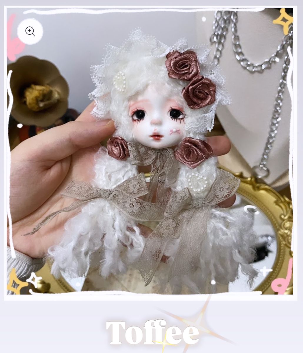 00-【Pre Order】Fancy Cute Dolls for beadable pens & keychains & bags DIY making decoration