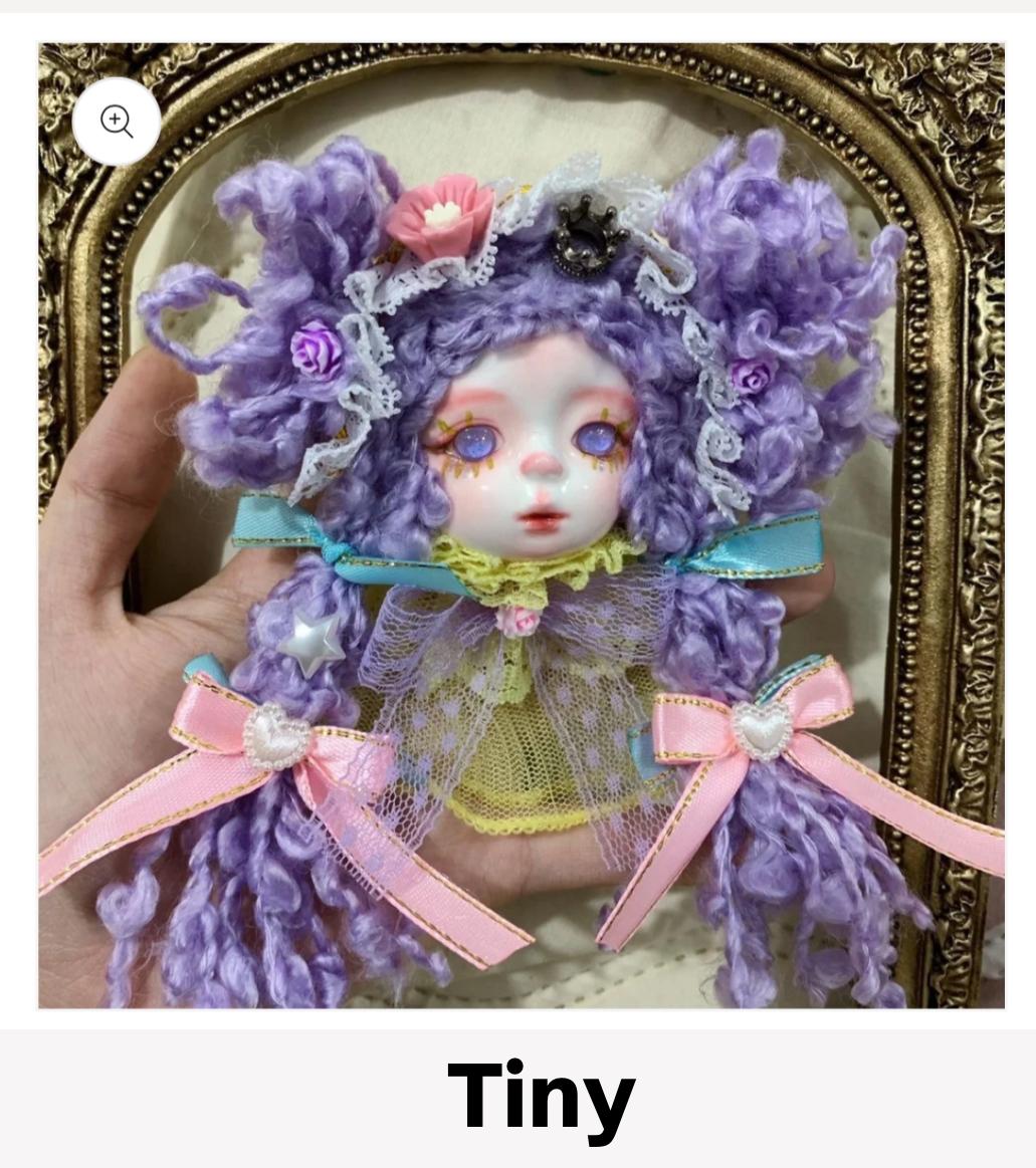 00-【Pre Order】Fancy Cute Dolls for beadable pens & keychains & bags DIY making decoration