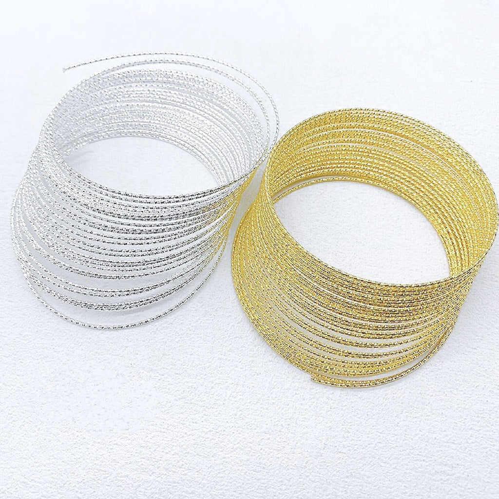 1.2mm Beading Memory Wire for DIY Bracelet Jewelry Car Charm Rear Mirror Crafts Making