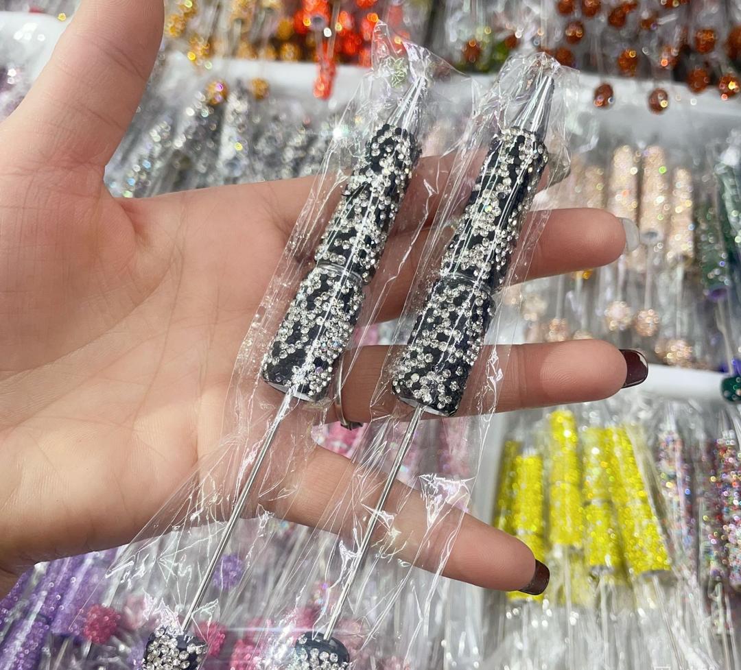 Sparkly Rhinestone Beadable DIY Fancy Pens Bling pen– Many Colors to Choose From