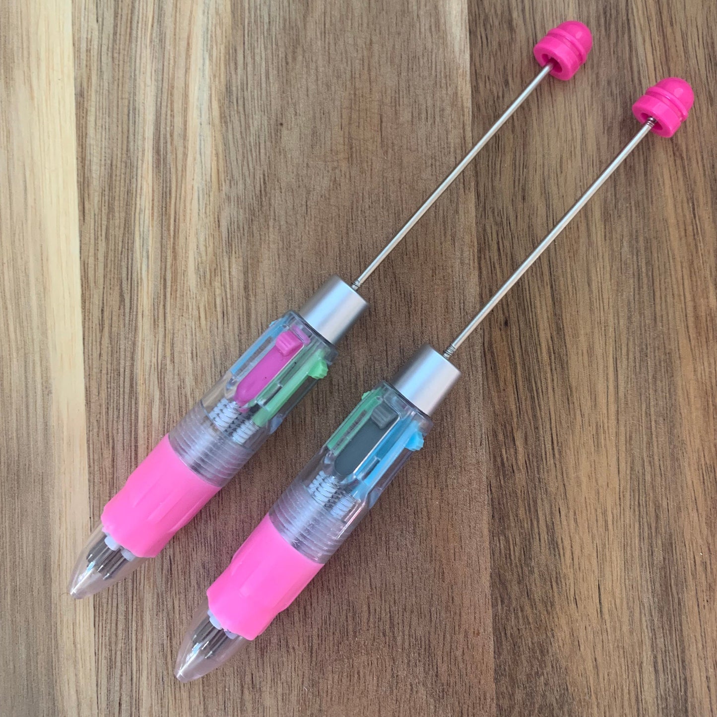 DIY Beadable Pens  4-color Beaded Multi-color Ballpoint Pens