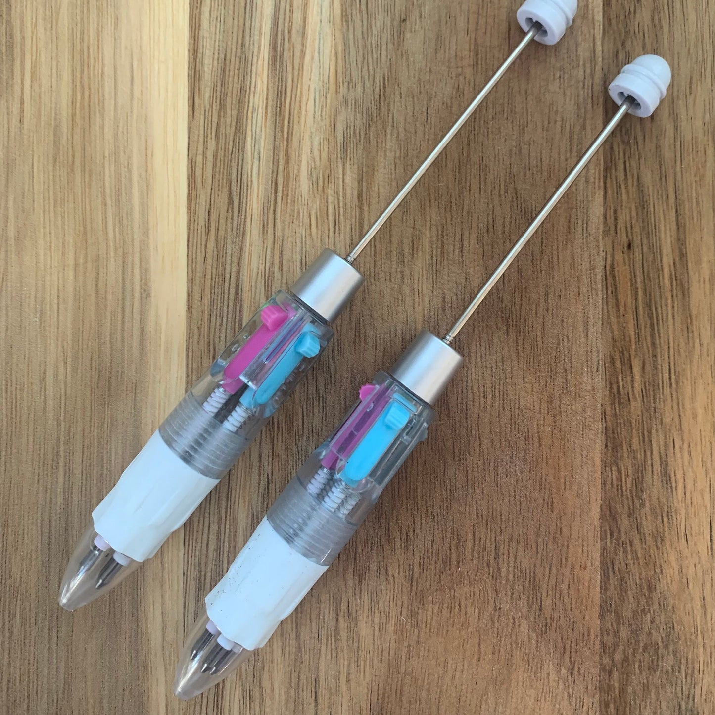 DIY Beadable Pens  4-color Beaded Multi-color Ballpoint Pens