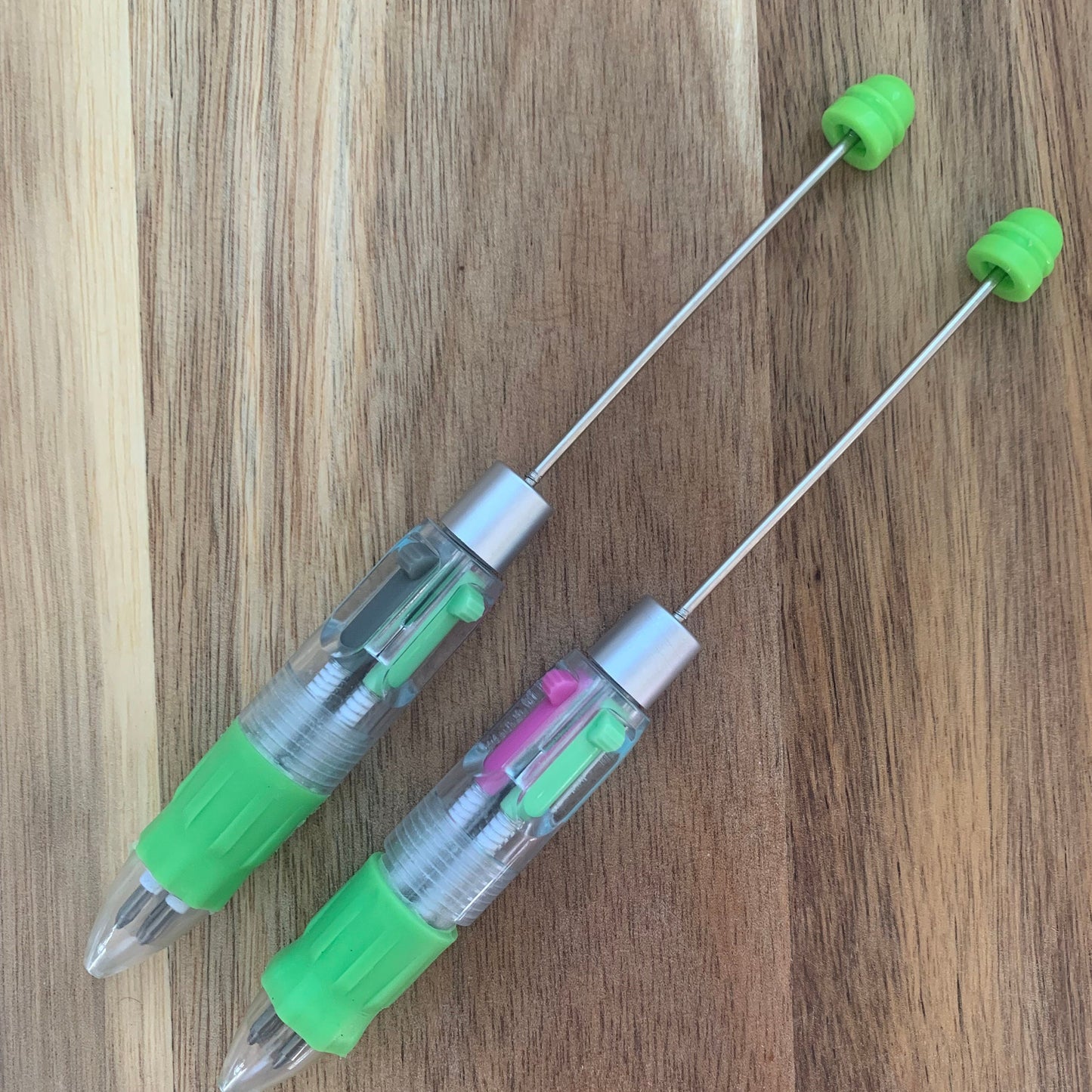 DIY Beadable Pens  4-color Beaded Multi-color Ballpoint Pens