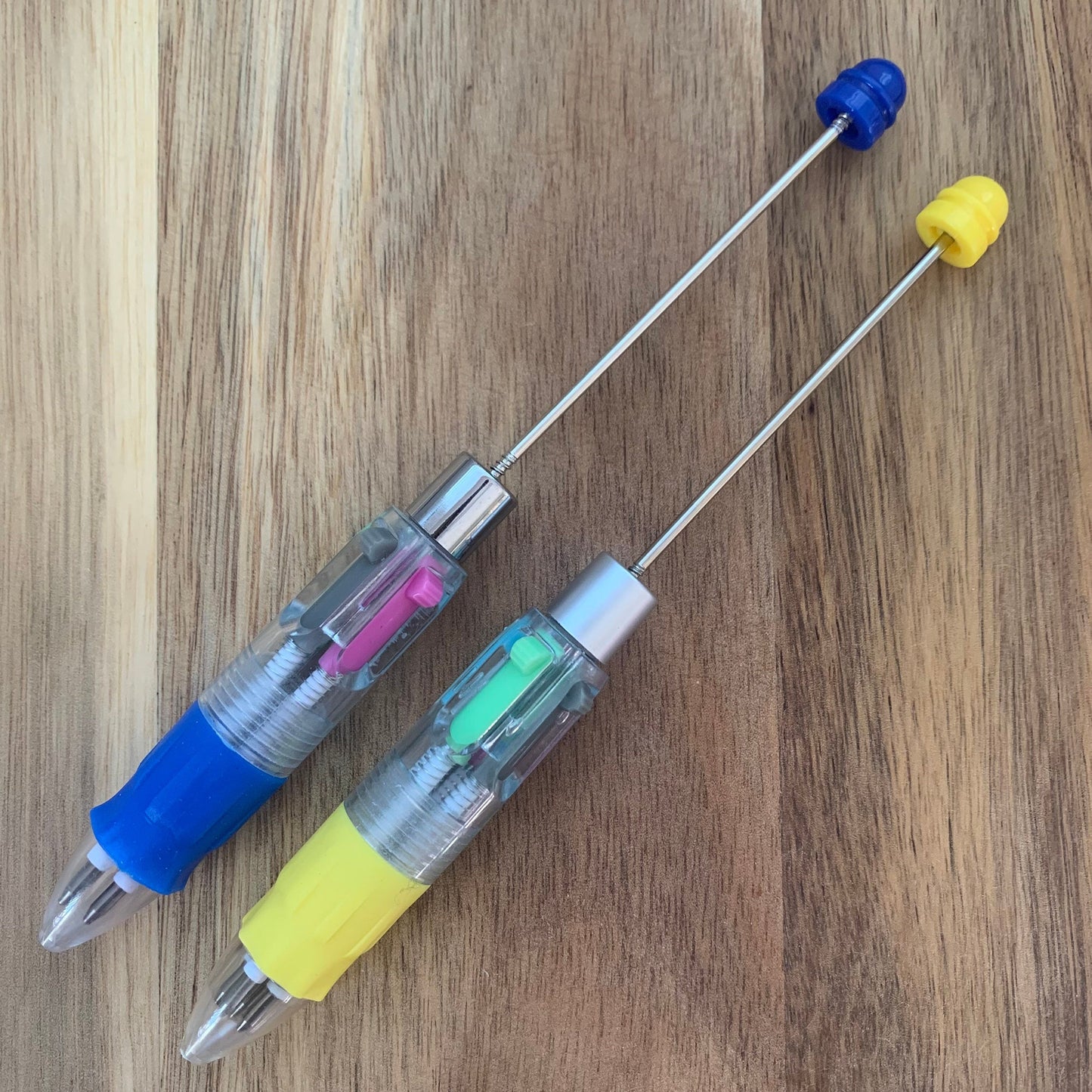 DIY Beadable Pens  4-color Beaded Multi-color Ballpoint Pens