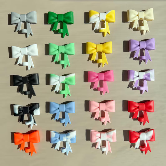 10mm Bow Straw Topper, Stanley Straw Cap, Silicone Straw Cover, Tumbler Accessories, Stanley Accessories, Stocking Stuffers, Christmas Gifts
